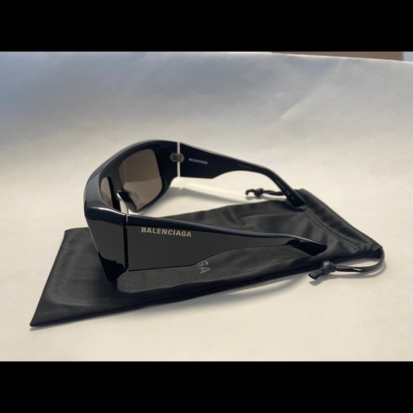 Balenciaga Square frame acetate sunglasses - Picture 2 of 13